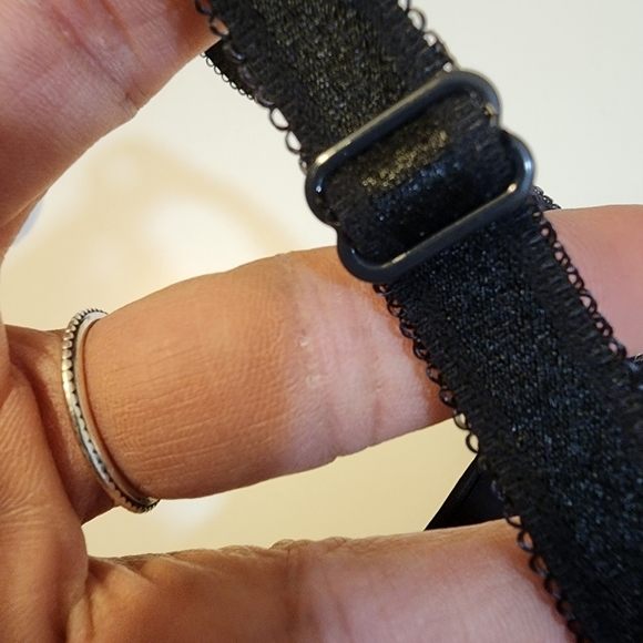 Victoria's Secret black Dream Angles Lined Demi Black Bra Size 32DDD - Picture 5 of 8